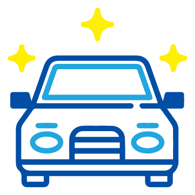 Icone, carro brilhando. SB Auto Center - Melhor serviço mecânico de Pinhais